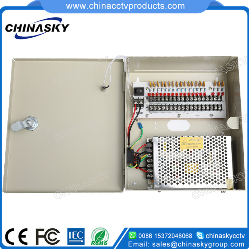 120W CCTV Security Camera Power with Ce & RoHS (12VDC10A18P)