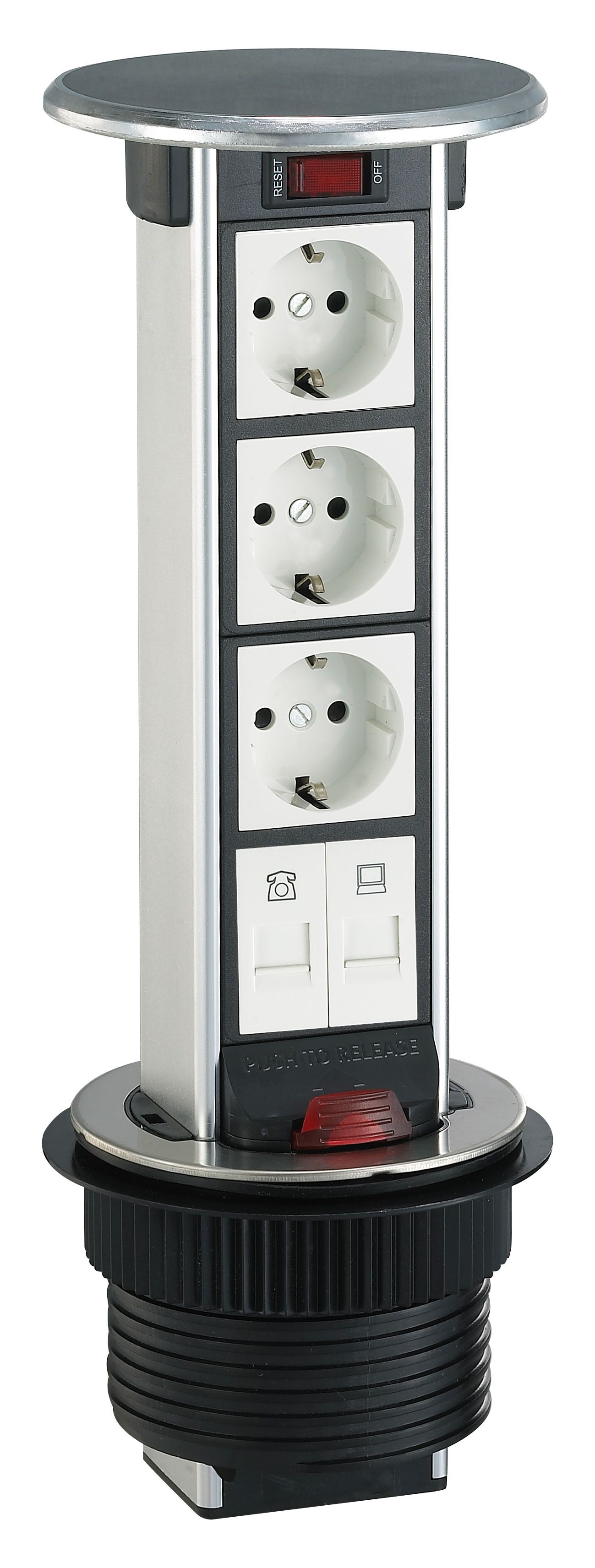 Kitchen Power Outlet Chorm Desktop Socket Tower