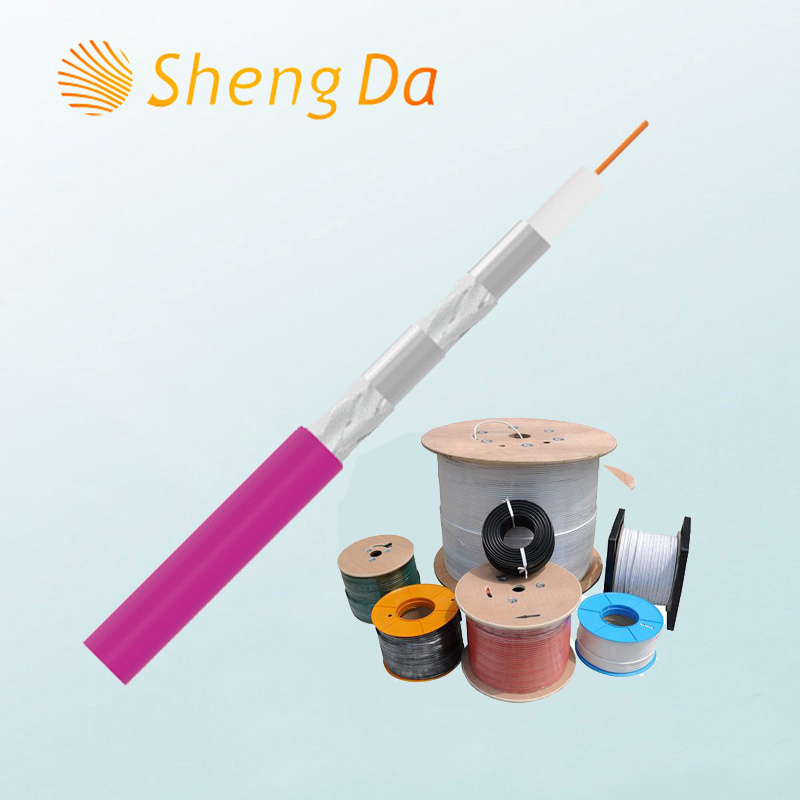 PVC Insulated Digital Communication CCTV Rg 59 Coax Cable
