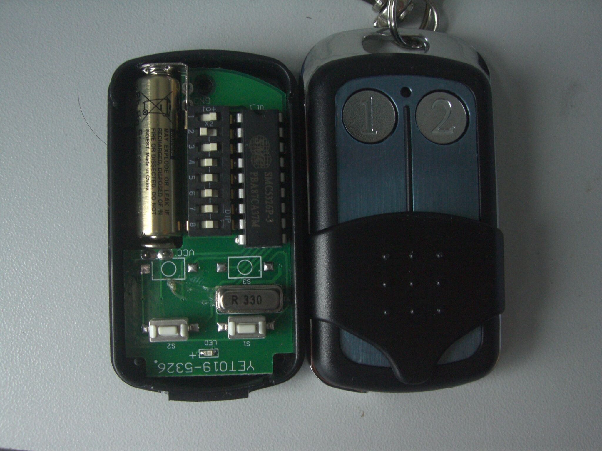 Yet019-5326 8DIP Wireless Transmitter Gate Opener