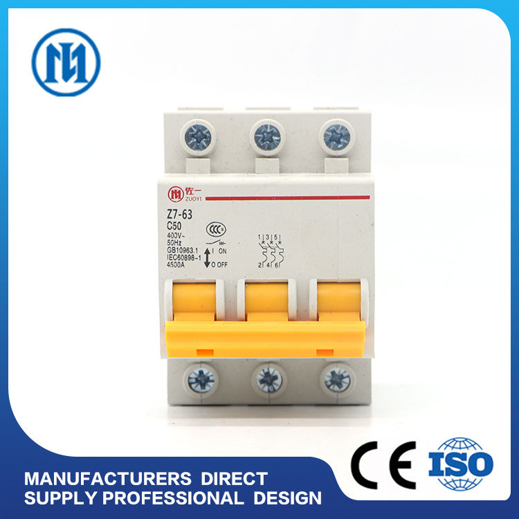 China Products Dz47-63 63A 1p MCB AC Best Design Cheap Price Types Miniature Circuit Breaker