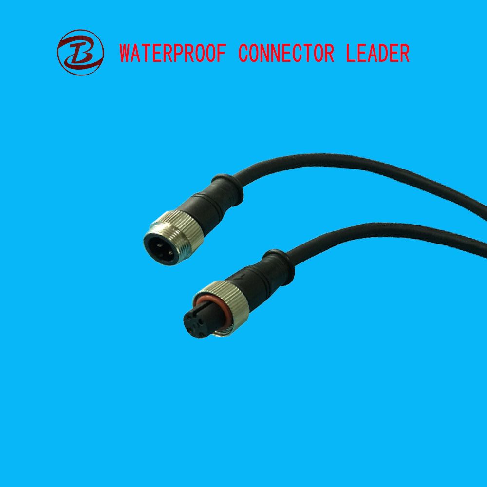 Factory Price 2pin 3pin 4pin Panel Mount Waterproof Connector