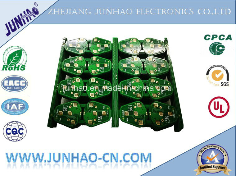 Fr4 2layer PCB with Double-Side Green Mask Enig PCB