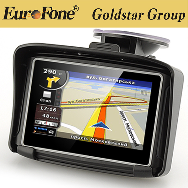 Factory 4.3 Inch Motorcycle GPS Navigation Motorcycle Bluetooth Waterproof