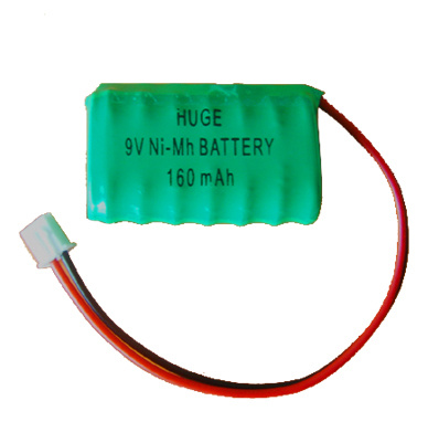 9v 180mAh Ni-mh rechargeable battery