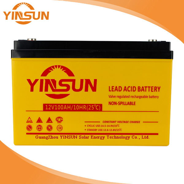 12V 50ah Solar Battery for Solar Power System