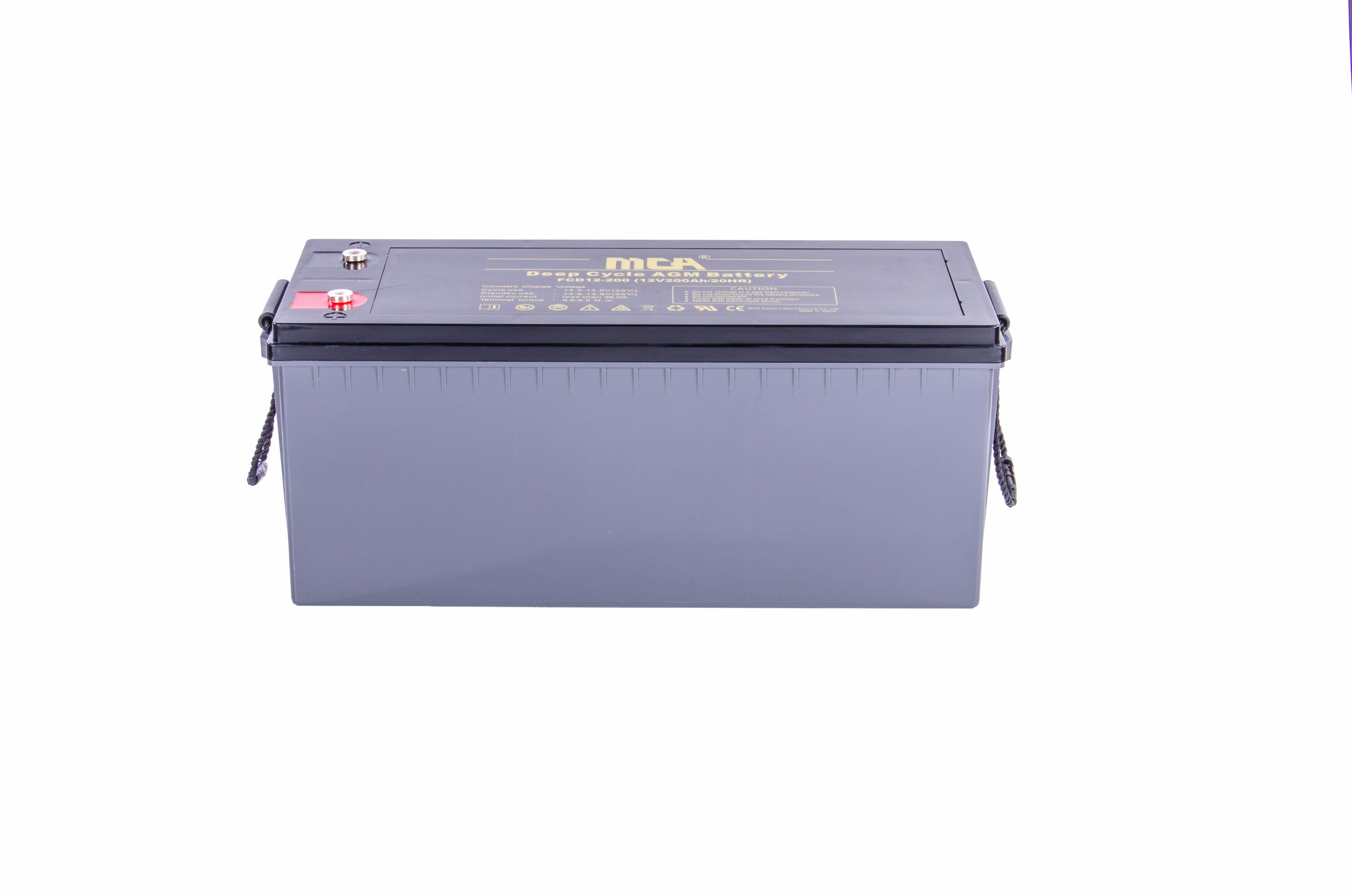 Good Quality Deep Cycle Solar Battery 12V 200ah