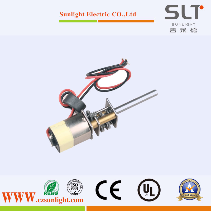 Brush DC Electric Geared Motor with 8058 No Load Speed