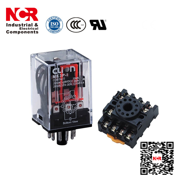 12VDC 11pins General-Purpose Relay (MK3P-1)
