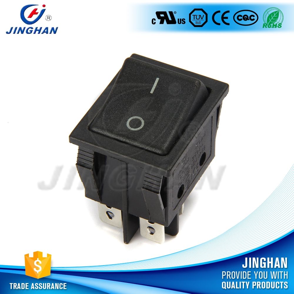 4 Pin Black Rocker Switch, Electric Welding Machine Switch