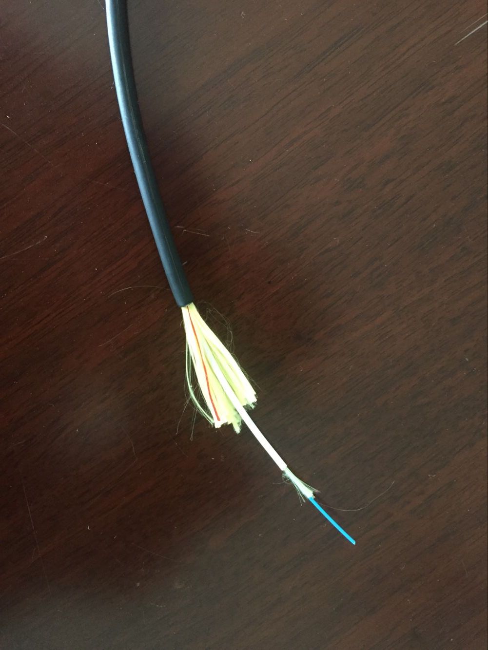 Indoor Drop Fiber Optic Cable with Double Jacket