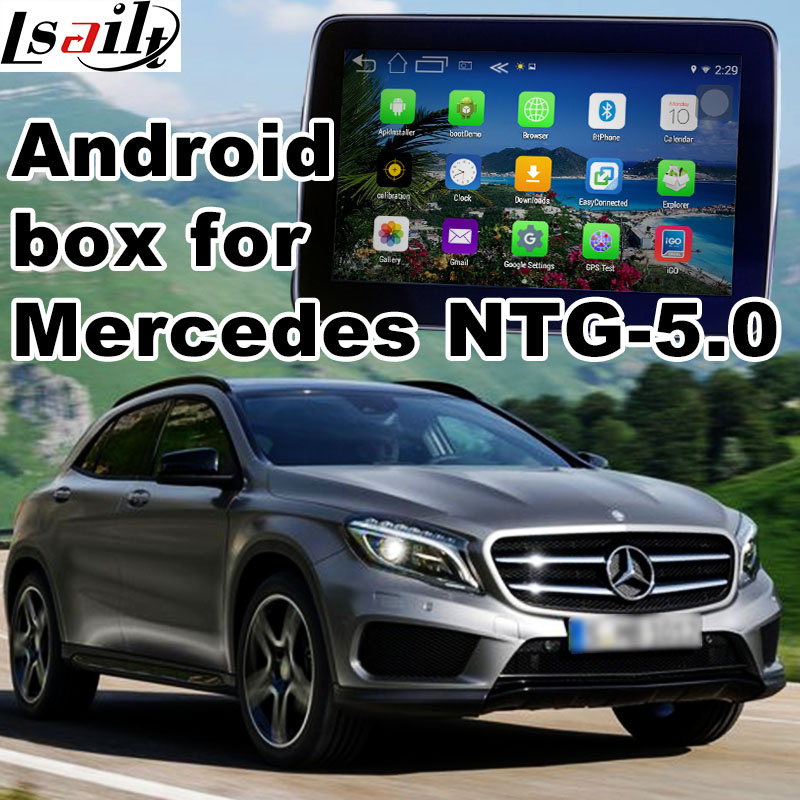 GPS Android Navigation for Mercedes-Benz Gla Ntg 5.0 Video Interface