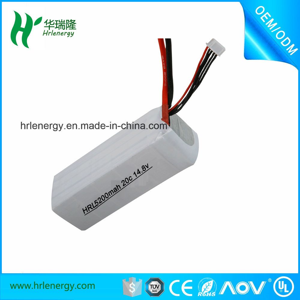 5200mAh 11.1V Lithium Polymer Battery Ce CB UL