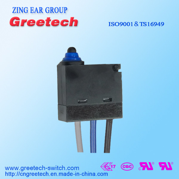 Subminiature Sealed Waterproof Micro Switch Used in Car and Toys