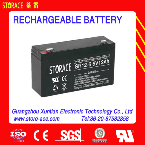 Solar / UPS / Storage VRLA Battery 6V 12ah
