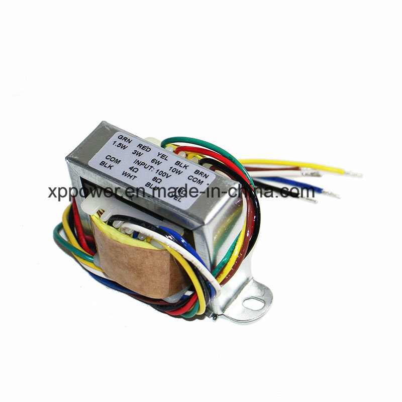 Ei Audio Power Transformer with Lead Wire 10W