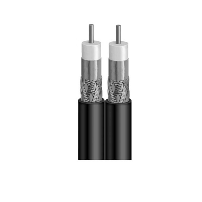 Dual Cable CATV Coaxial Cable RG6 Twin Cable