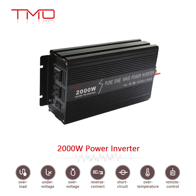 Single Phase off Grid 2000W 2 Kw Pure Sine Wave Power Inverter
