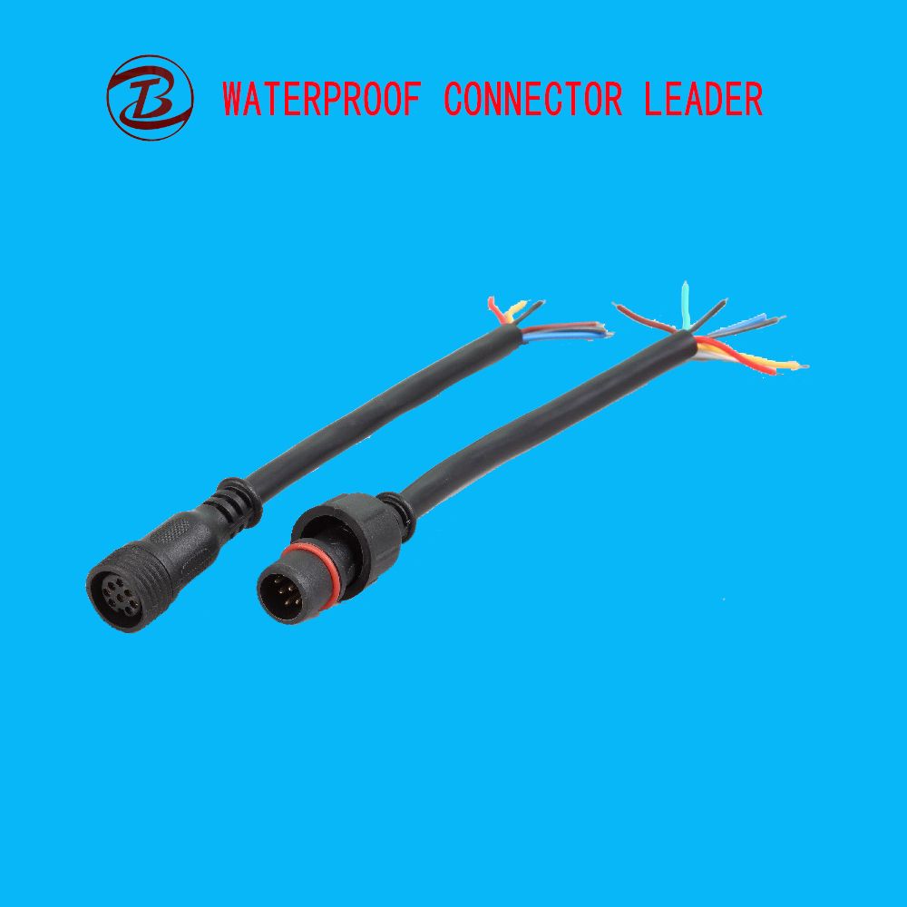 Low Price High Quality 6 Pin Waterproof Plug Cable Connector