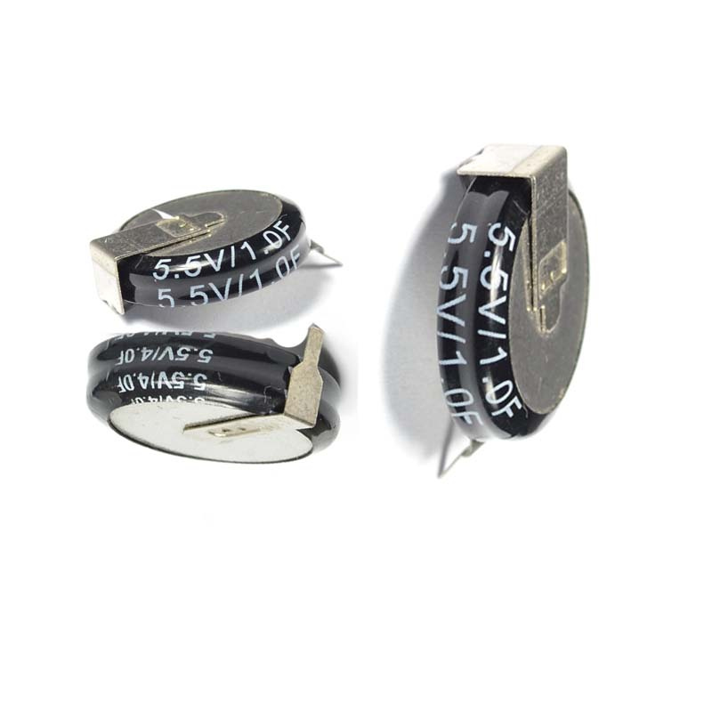 0.1-4f 5.5V Coin Type Farad Capacitor V Type