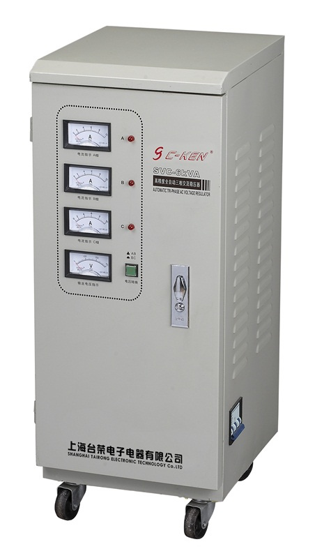 SVC-6kVA Three Phase Automatic Voltage Regulator Stabilizer