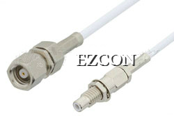 SMC Plug to SMC Jack Bulkhead Cable