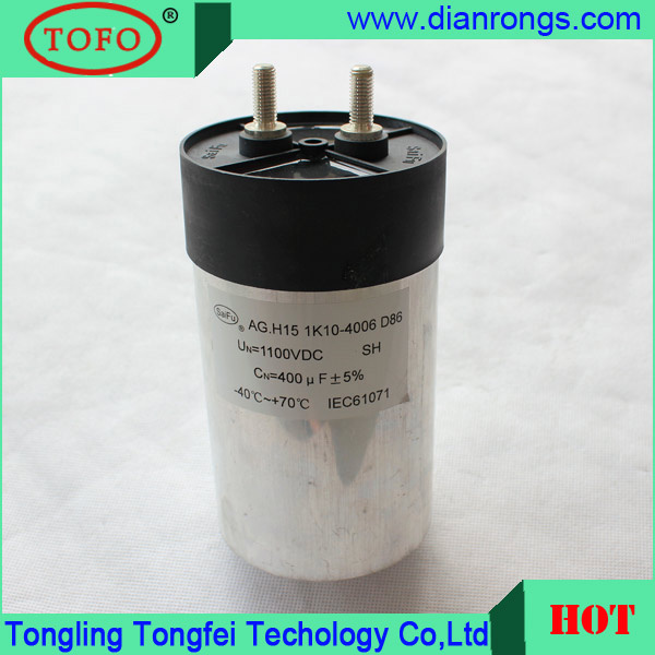 High Density DC-Link Metallized Film Oil Type Capacitor