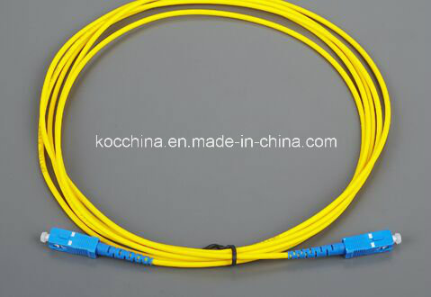Sc-Sc Sm Sx 2.0mm G652D Fiber Optic Patch Cord