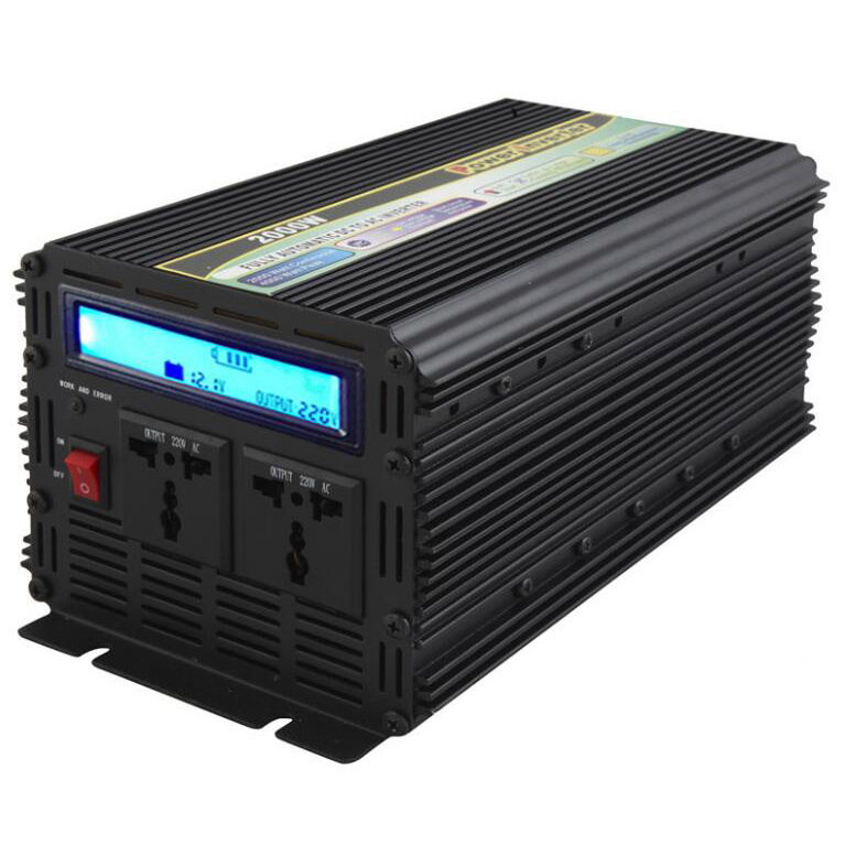 Power Inverter 2000W DC12V/24V Modified Sine Wave with UPS Charger