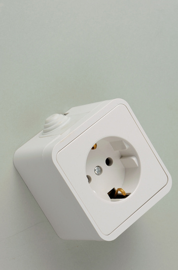 Surface Mounted Shucko Wall Socket