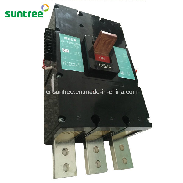 3 Pole 4 Pole Cm1 MCCB (Moulded Case Circuit Breaker)