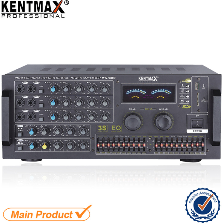 High Quality Stereo Professional Audio Amplifier
