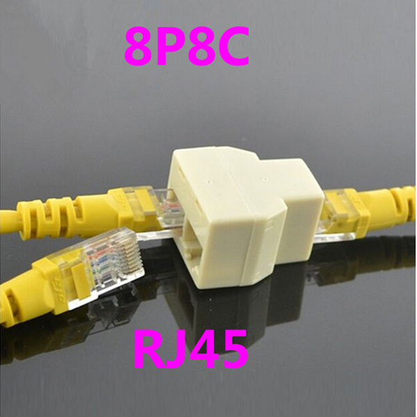 Manufacturer 8p8c RJ45 Network Splitter Network Cable Connector