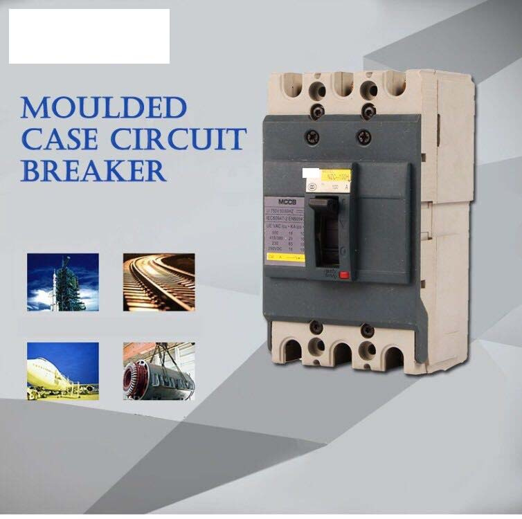 Ezc Series MCCB 3p 60A 100A