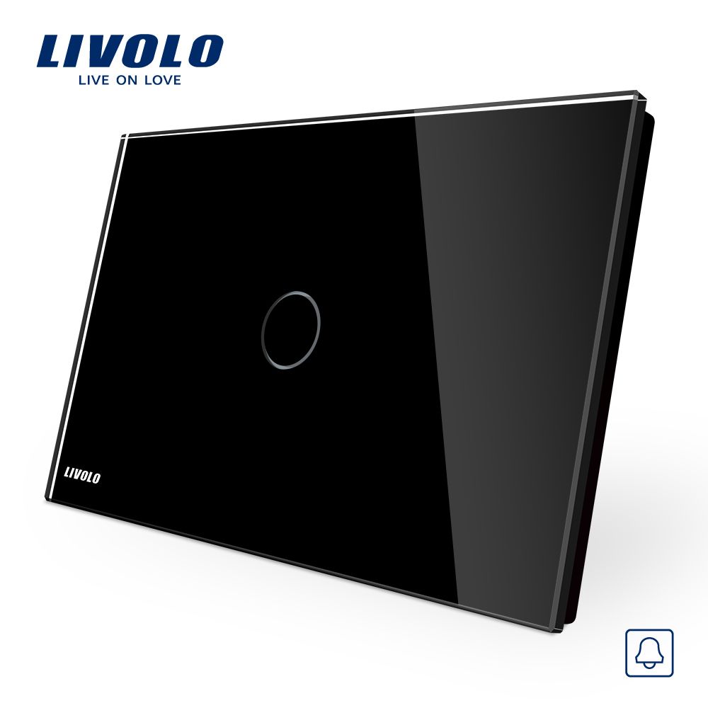 Livolo 118 Type Modern Home Touch Wall Doorbell Switch Vl-C901b-11/12