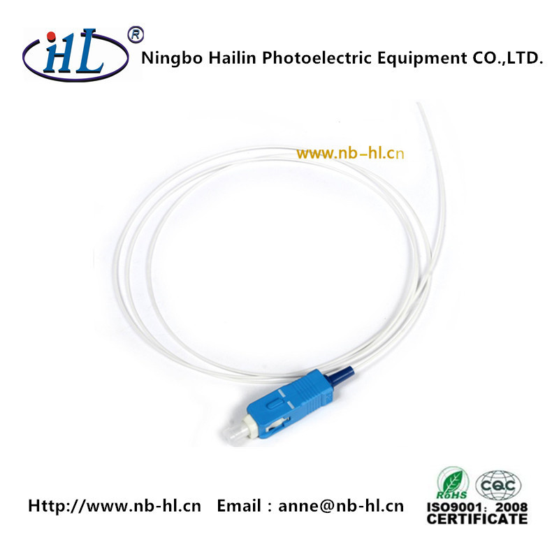 Single Core Communication Simplex SC/PC Fiber Optic Pigtail