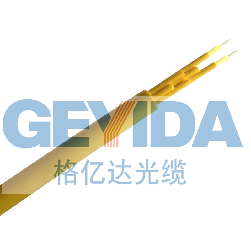 6 Core Indoor Breakout Optical Fiber Cable with Lszh