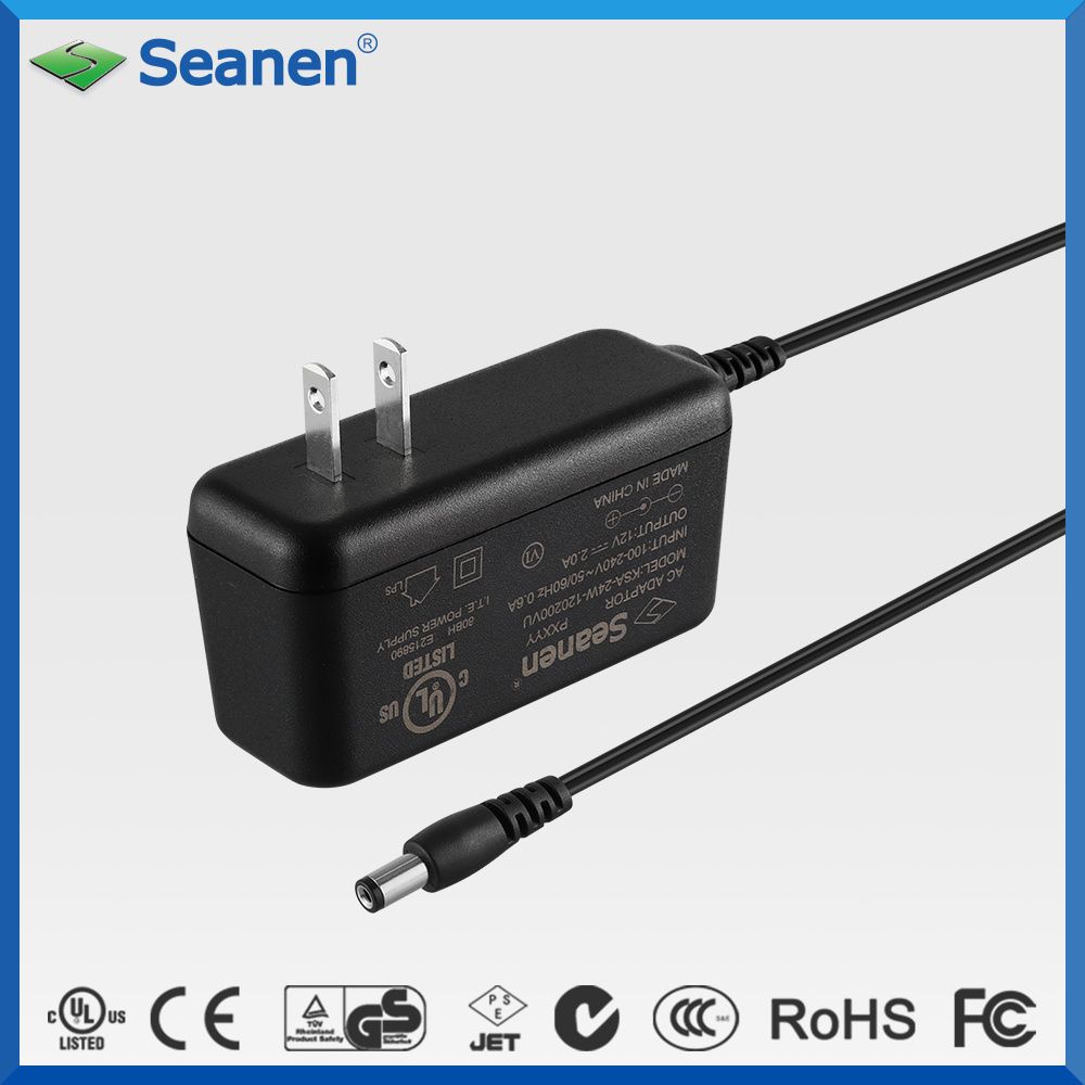 Customized AC 2V 2A UL DC Laptop Switching Power Adapter