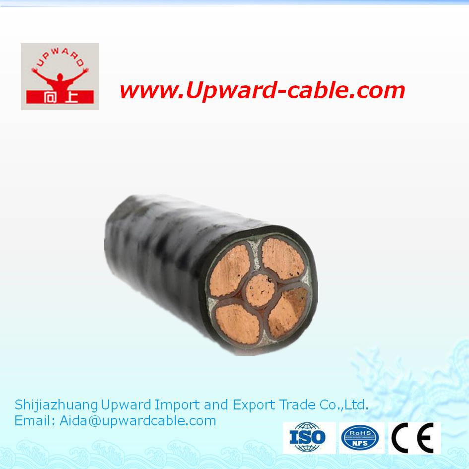 Rvv 3+2 Core Copper Conductor PVC Sheath Flexible Cable