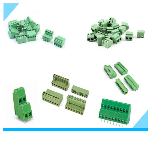 Factory Elecronic Plug in Screw 5.0 Pitch Terminal Block for PCB Board
