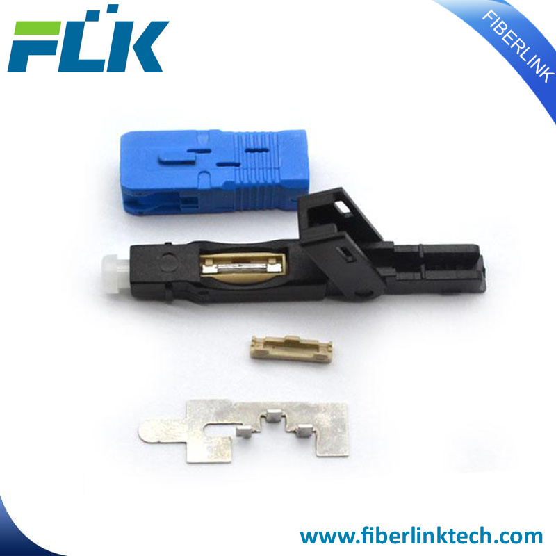 FTTH/FTTX Sc/APC/Upc Fiber Optic Quick Assembly Fast Connector for Network