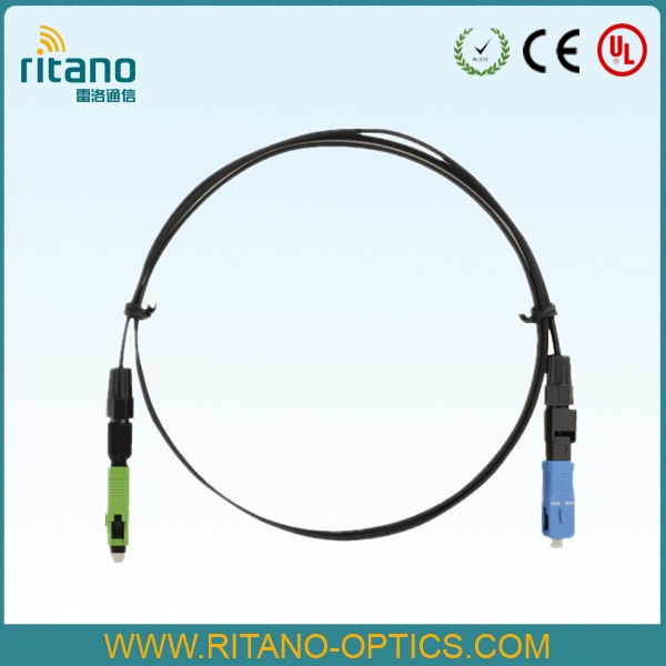 Sc Sm Simplex G. 652D FTTH Drop Cable Patchcord for FTTH Indoor