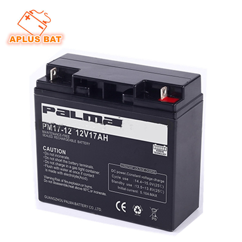 Deep Cycle UPS Solar Batteries 12V17ah for Emergency Power Supply