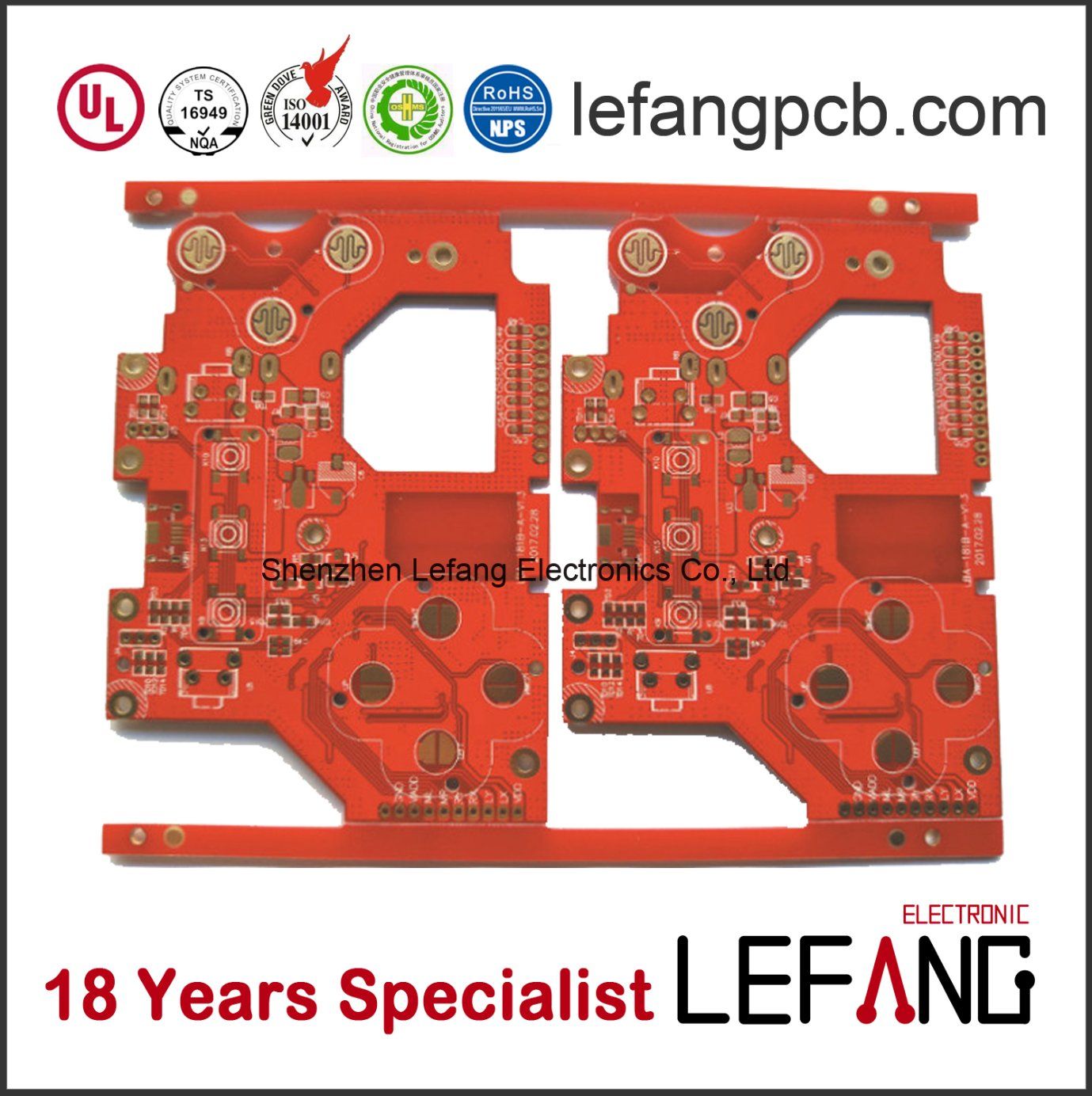 Tg170 Printed Circuit Board PCB Mainboard