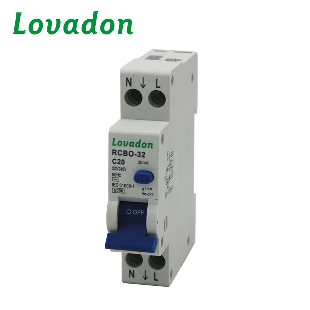 Over Current Protection with Residual Current Circuit Breaker RCCB