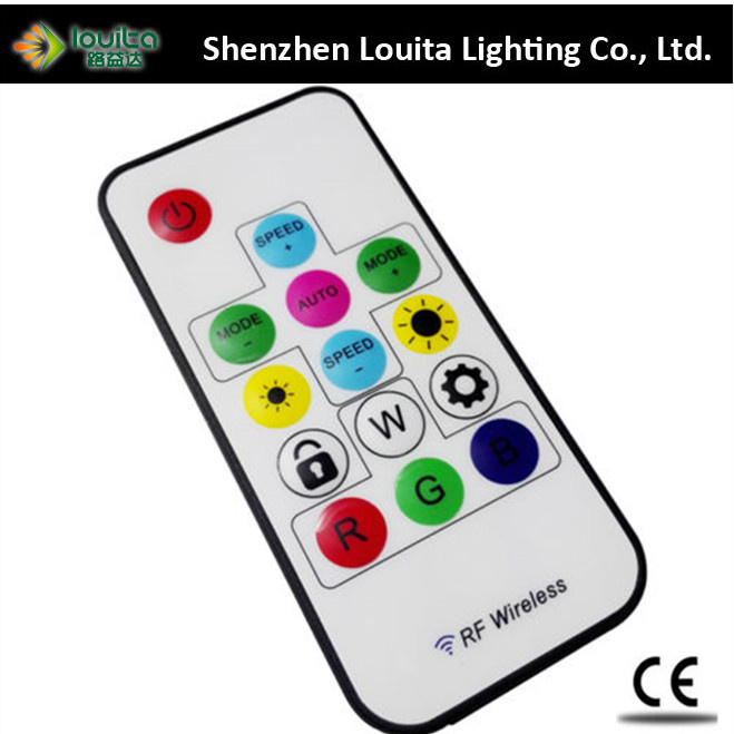 DC5V/12V 14key Mini-RF Wireless Remote Controller for LED Strip Ws2811/Ws2812b