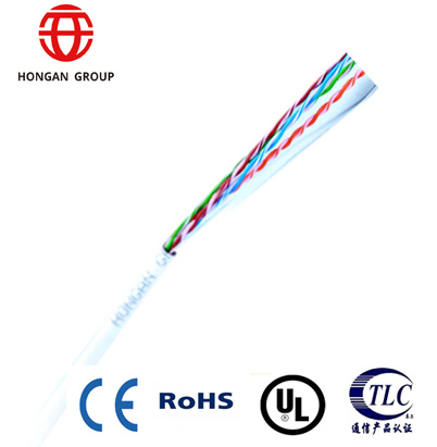 Solid Copper UTP Cat5e Network Cable with UL Certification