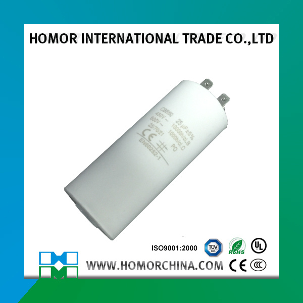 Cbb60 Series AC Motor Capacitor 25UF 450V