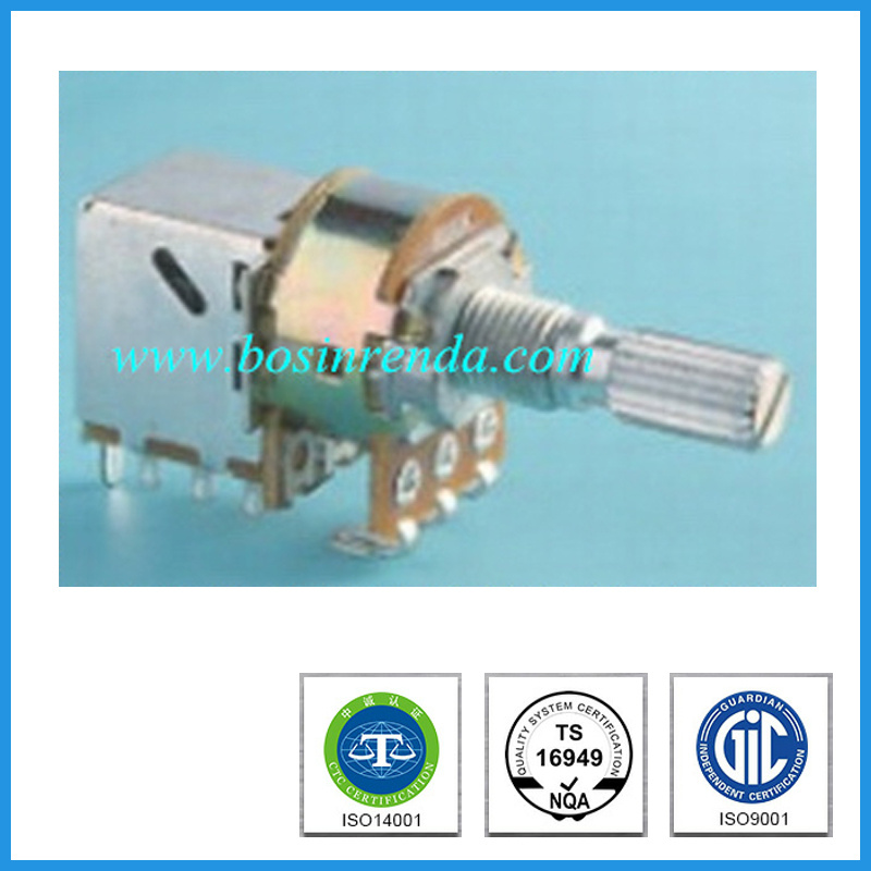 16mm Rotary Potentiometers with Push Pull Switch for Guitars Audio Equipment