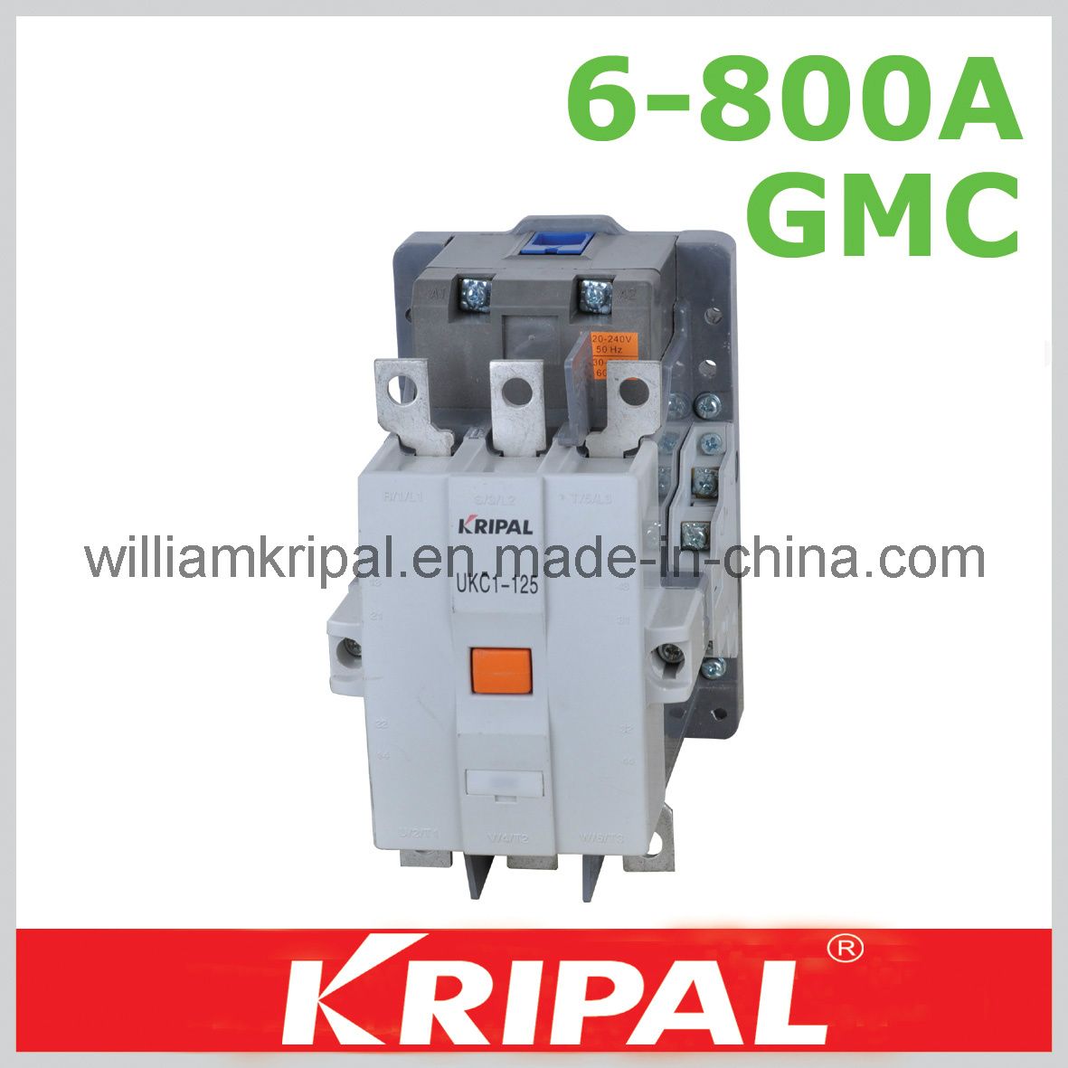 125A 3p AC/DC Coil Magnetic Contactor